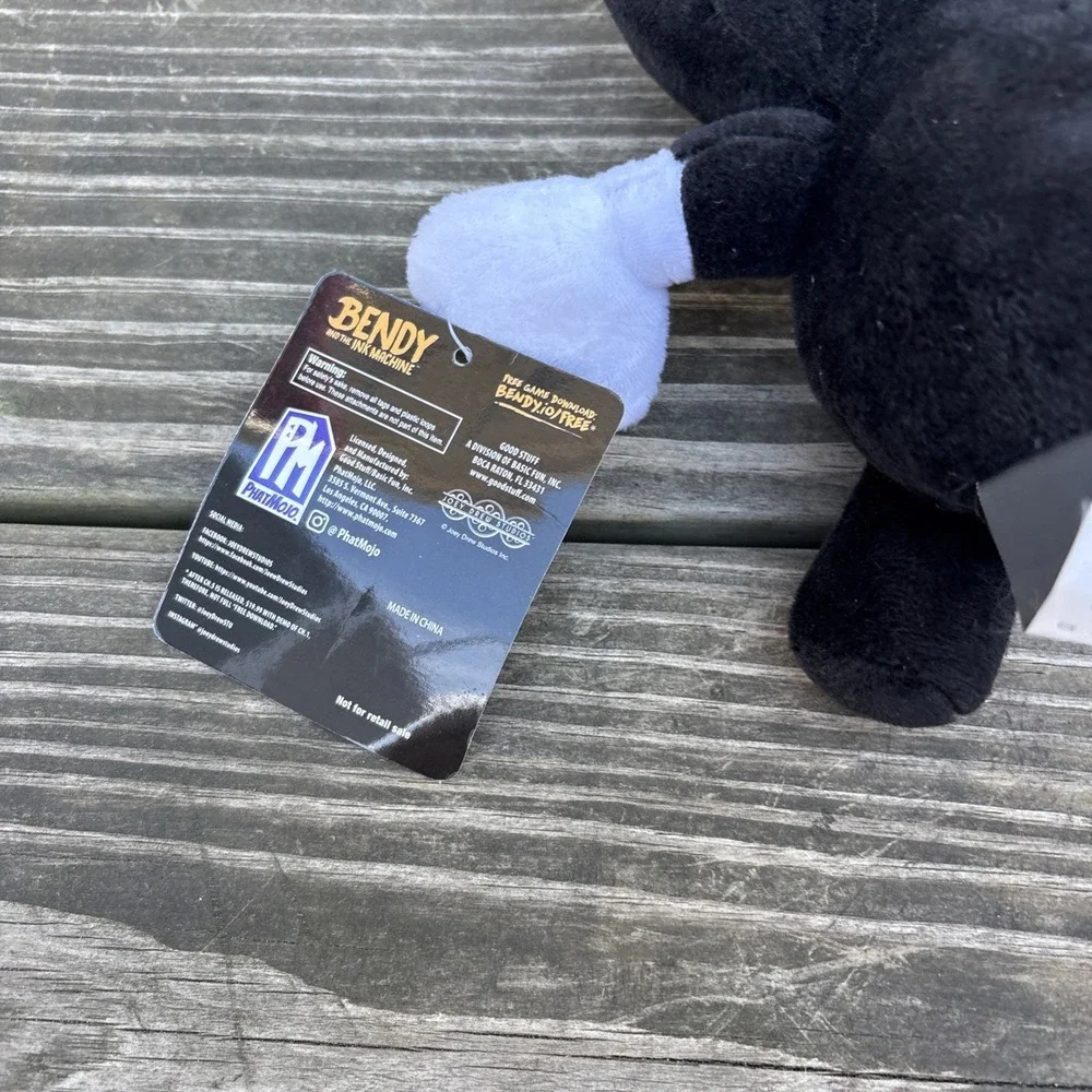 bendy and the ink machine plush Bendy (PhatMojo 2017) with tags